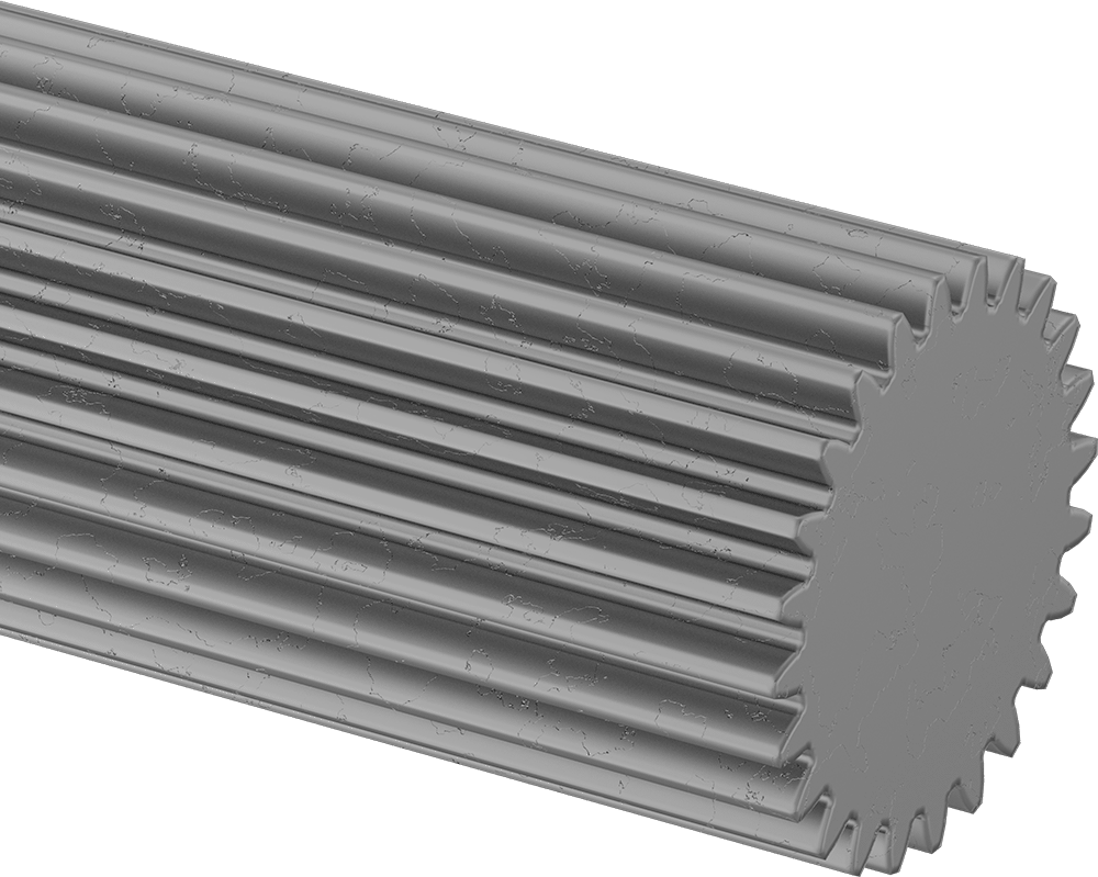 Spur Gear Stock, 12 Pitch, 24 Teeth