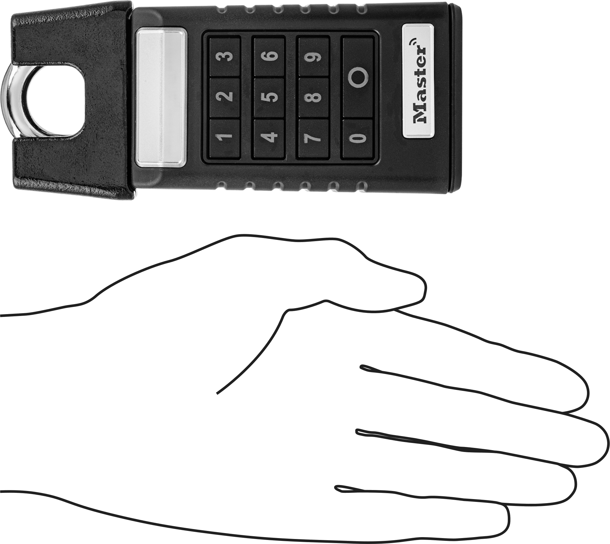 Kesilmeye Dayanıklı Bluetooth Asma Kilidi