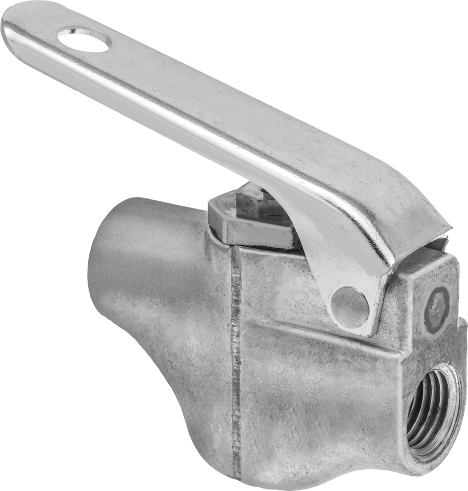 Straight Zinc with Push Activated Lever