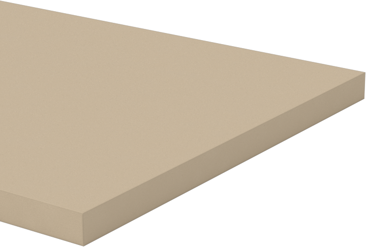 Süper Gerilebilir Doğal Kauçuk Şerit, Aşınmaya Dayanıklı, 2" x 36", 1/8" Kalınlık