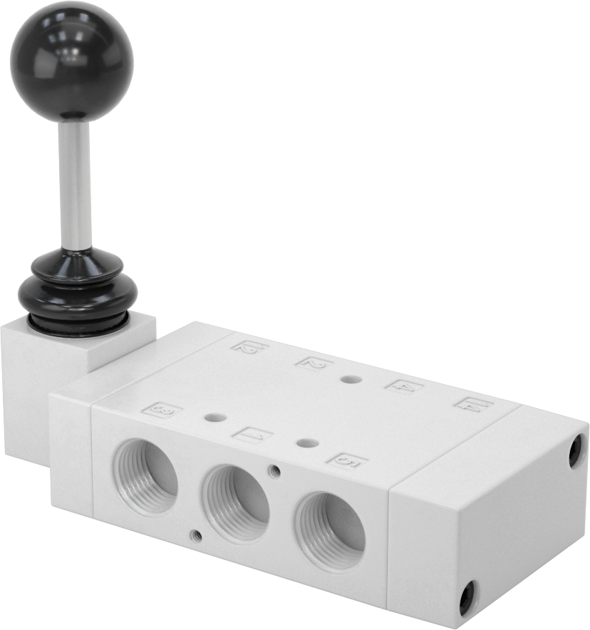 Hava Yön Kontrol Vanası, Yaylı Geri Dönüş ile, 3/8 NPT Dişi