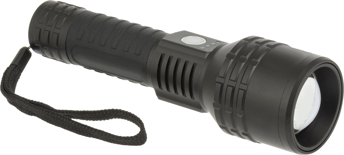 Uzun Menzilli El Feneri, Twist Focus, 7-1/2“ Uzunluk x 2-1/4” Çap Toplam