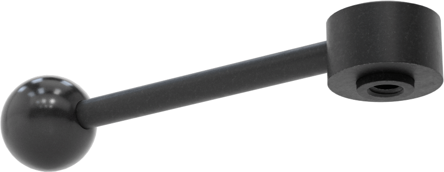 Çelik Ayarlanabilir Tutamak, 5/16"-18 Dişli Delik, 15/16" Çıkıntı