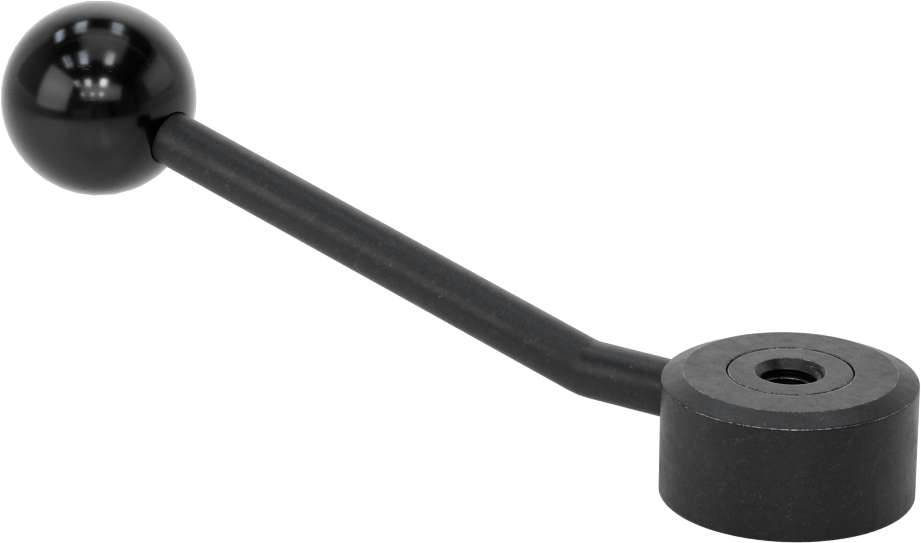 Çelik Ayarlanabilir Tutamak, 3/8"-16 Dişli Delikli, 1-7/8" Çıkıntı