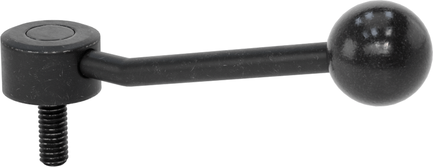 Çelik Ayarlanabilir Tutamak, 5/16“-18 dişli 3/4” uzunluğunda saplama, 1-5/8" Çıkıntı