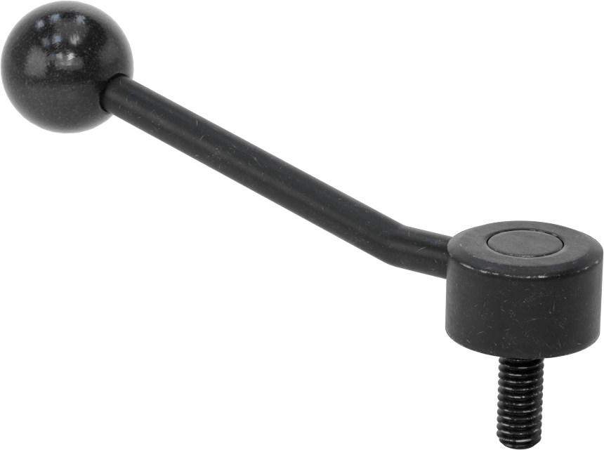 Çelik Ayarlanabilir Tutamak, 5/16“-18 dişli 3/4” uzunluğunda saplama, 1-5/8" Çıkıntı