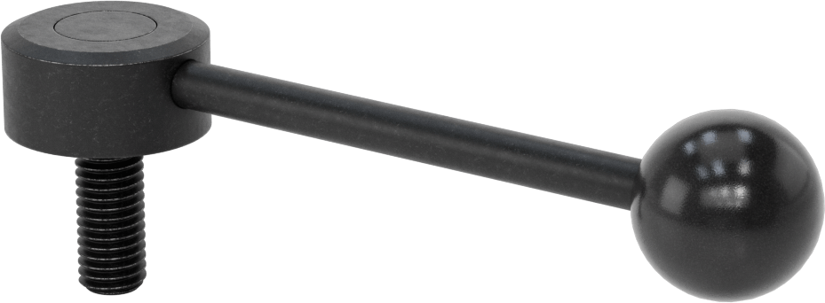 Çelik Ayarlanabilir Tutamak, 1/2“-13 Dişli 1-3/16” Uzunlukta Saplama ile, 1-1/16" Çıkıntı