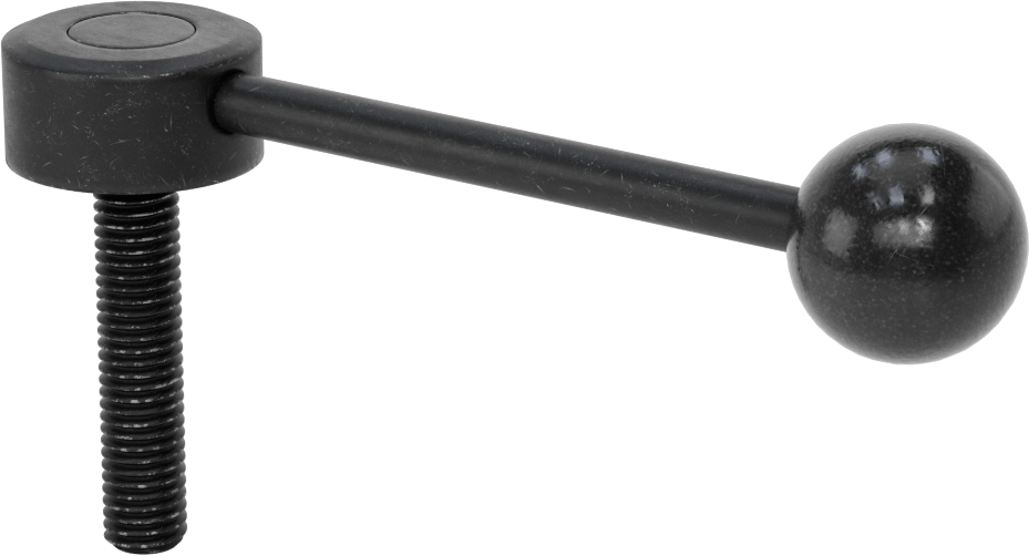 Çelik Ayarlanabilir Tutamak, 1/2“-13 Dişli 2-3/8” Uzunlukta Saplamalı, 1-1/16" Çıkıntı
