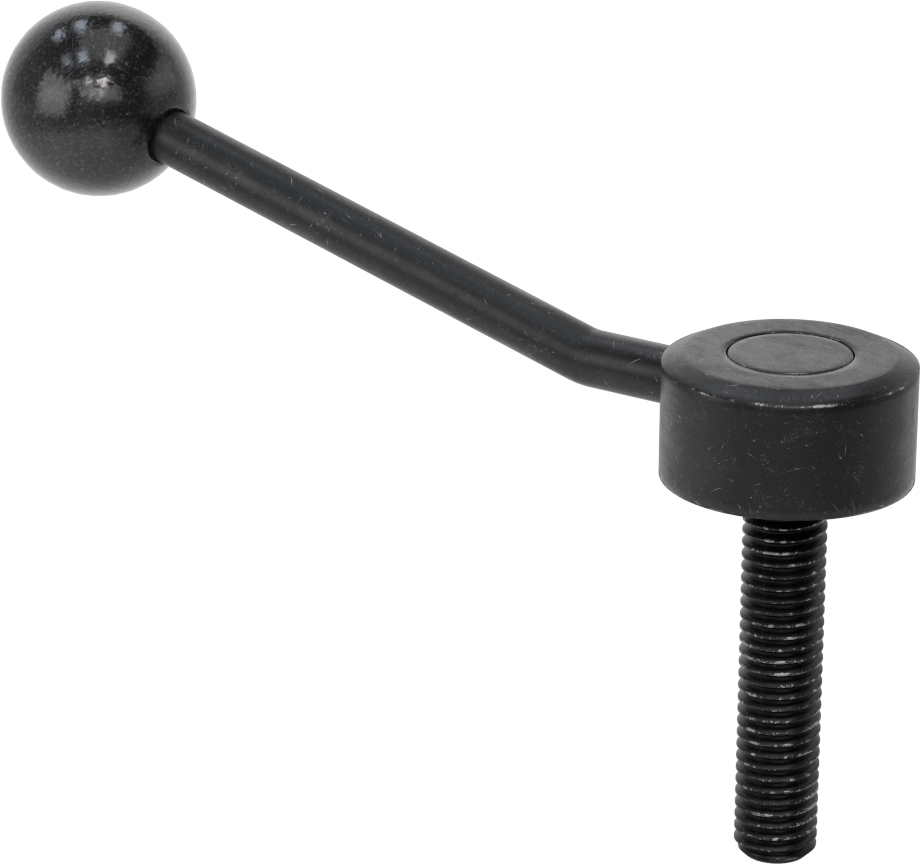 Çelik Ayarlanabilir Tutamak, 1/2“-13 Dişli 2-3/8” Uzunlukta Saplamalı, 2-1/8" Çıkıntı