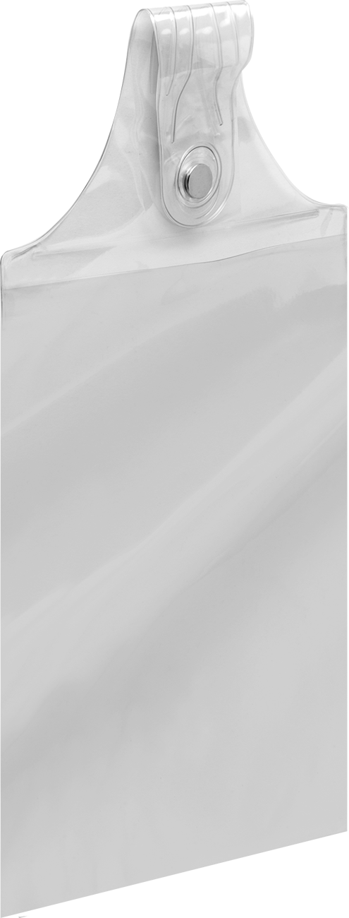 Sarmalı Esnek Tabela Tutucu, 8-1/2“ Yükseklik x 5-1/2” Genişlik Maksimum Tabela için