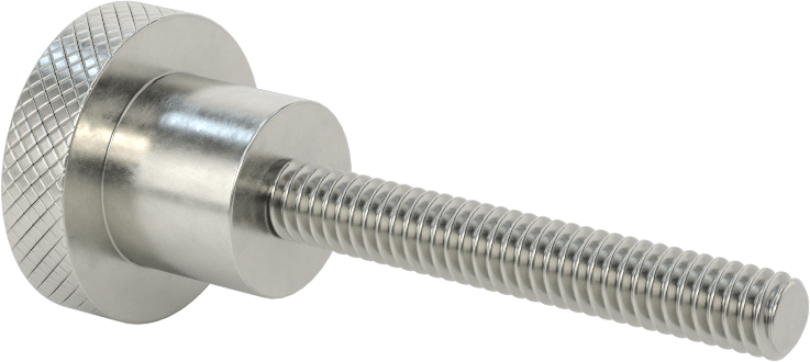 Kolay Temizleme Düğmesi, 1/4"-20 Dişli Saplama