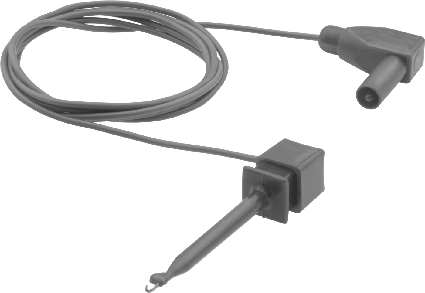 Sheathed 90° Standard Banana Plug