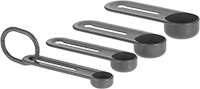 Metal ve X-Ray Algılayabilir Plastik Ölçü Kaşığı Setleri