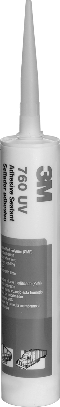 Yapısal Sızdırmazlık Maddesi, 3M Hibrit Polimer 760 UV, 9,8 FL. oz. Kartuş