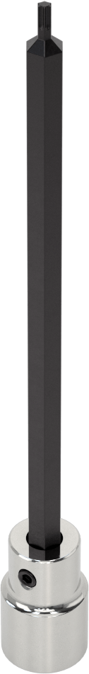 Torx Uç Soketi, 3/8" Kare Tahrik, T10 Boyutu, 6" Toplam Uzunluk
