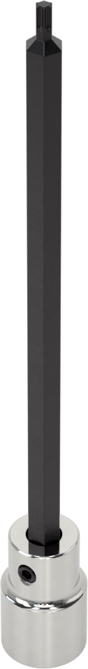 Torx Uç Soketi, 3/8" Kare Tahrik, T15 Boyutu, 6" Toplam Uzunluk