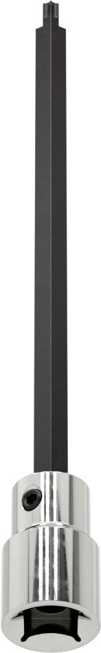 Torx Uç Soketi, 3/8" Kare Tahrik, T20 Boyutu, 6" Toplam Uzunluk