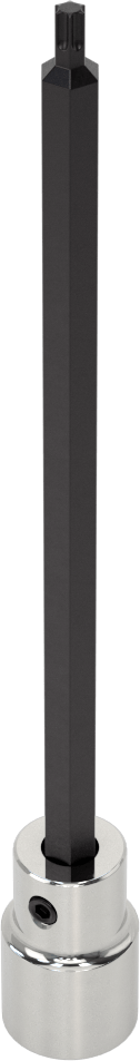 Torx Uç Soketi, 3/8" Kare Tahrik, T20 Boyutu, 6" Toplam Uzunluk