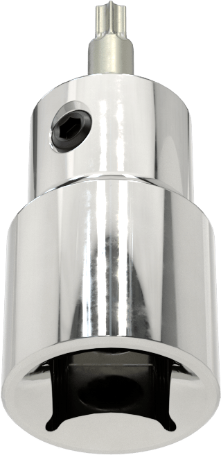 Torx Uç Soketi, 3/8" Kare Tahrik, T15 Boyutu, 1-11/16" Uzunluk