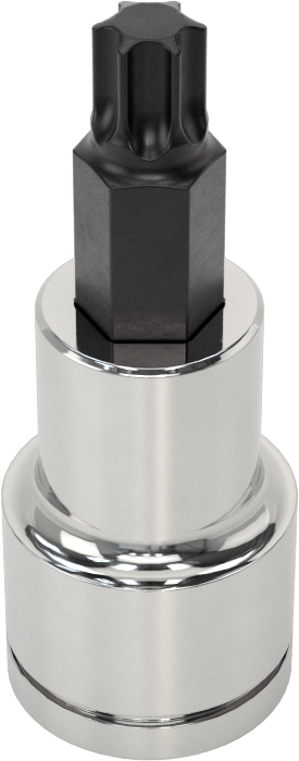 Torx Uç Soketi, 3/8" Kare Tahrik, T40 Boyutu, 1-31/32" Uzunluk