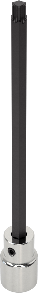 Torx Uç Soketi, 3/8" Kare Tahrik, T40 Boyutu, 6" Toplam Uzunluk