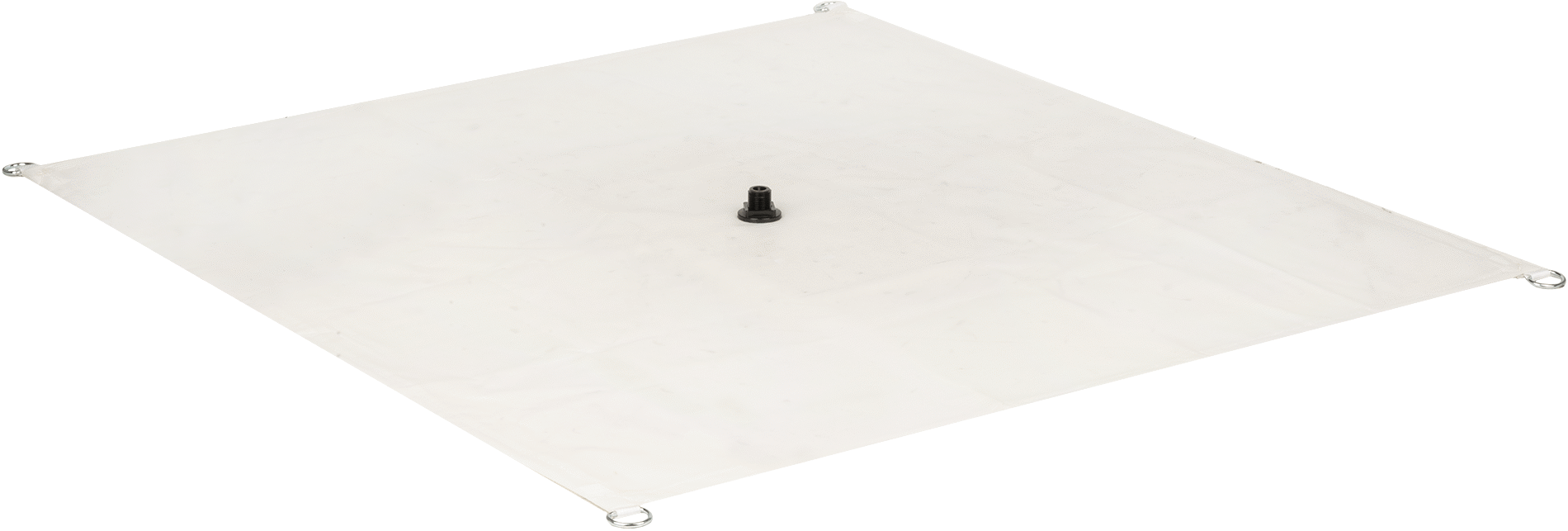 Tavan Sızıntı Drenaj Brandası, Vinil Kaplı Polyester Kumaş, 6' Genişlik x 6' Uzunluk