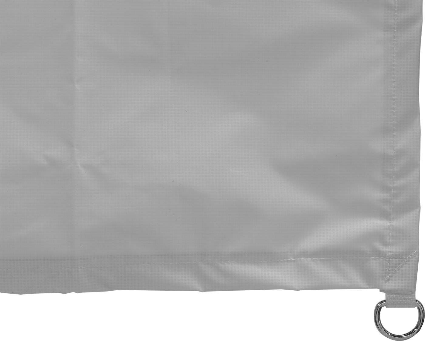 Tavan Sızıntı Drenaj Brandası, Vinil Kaplı Polyester Kumaş, 3' Genişlik x 3' Uzunluk