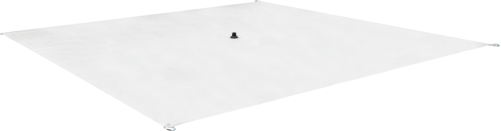 Tavan Sızıntı Drenaj Brandası, Vinil Kaplı Polyester Kumaş, 10' Genişlik x 10' Uzunluk