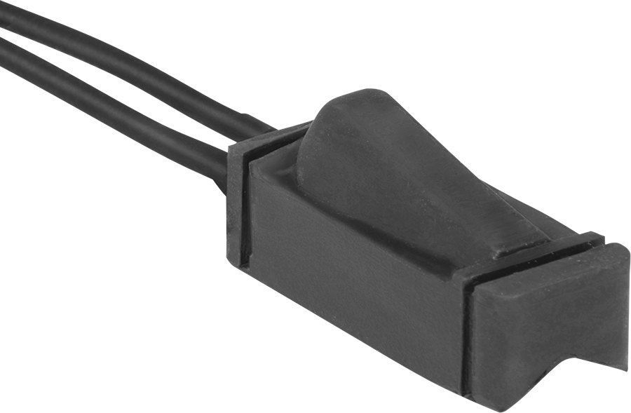 Islak Ortam Asma Anahtarı, 1 Speed, 16 AWG Tel Uçları, Düğme, IP68, 2 Kablo