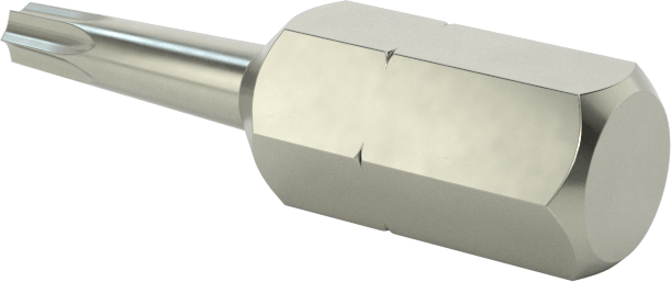 Vida Tutucu T8 Torx Ucu, 1/4" Altıgen Şaft
