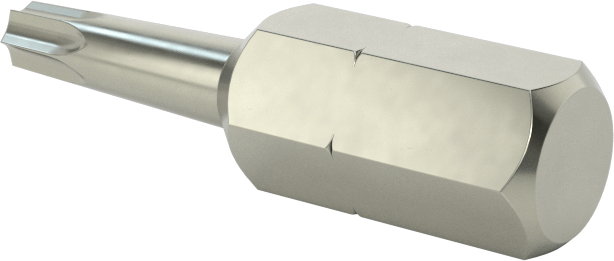 Vida Tutucu T10 Torx Ucu, 1/4" Altıgen Şaft