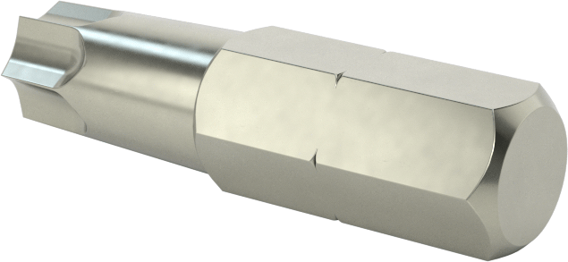 Vida Tutucu T30 Torx Ucu, 1/4" Altıgen Şaft