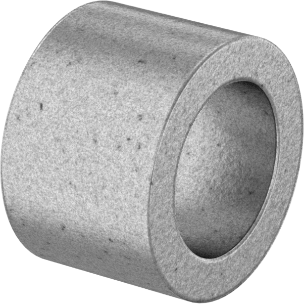 Yağ Emdirilmiş 863 Demir Bakır Kovanlı Rulman, Yiyecek ve İçecek için, 1/4" Mil Çapı için, 1/4" Uzunluk