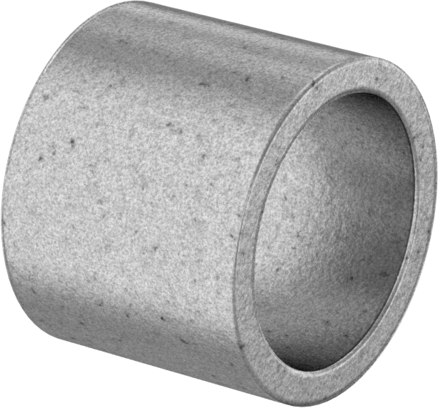Yağ Emdirilmiş 863 Demir Bakır Kovanlı Rulman, Yiyecek ve İçecek için, 1/2" Mil Çapı için, 1/2" Uzunluk