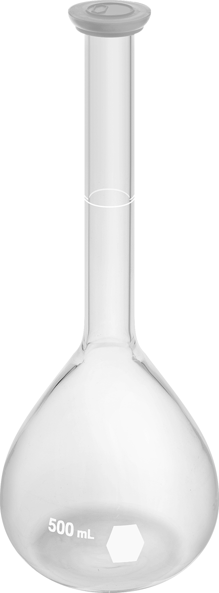 Cam Karıştırma Şişesi, 16,9 FL oz/500 ml Kapasite