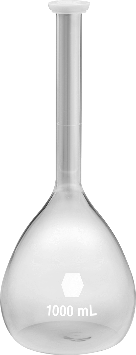 Cam Karıştırma Şişesi, 34 FL oz/1000 ml Kapasite