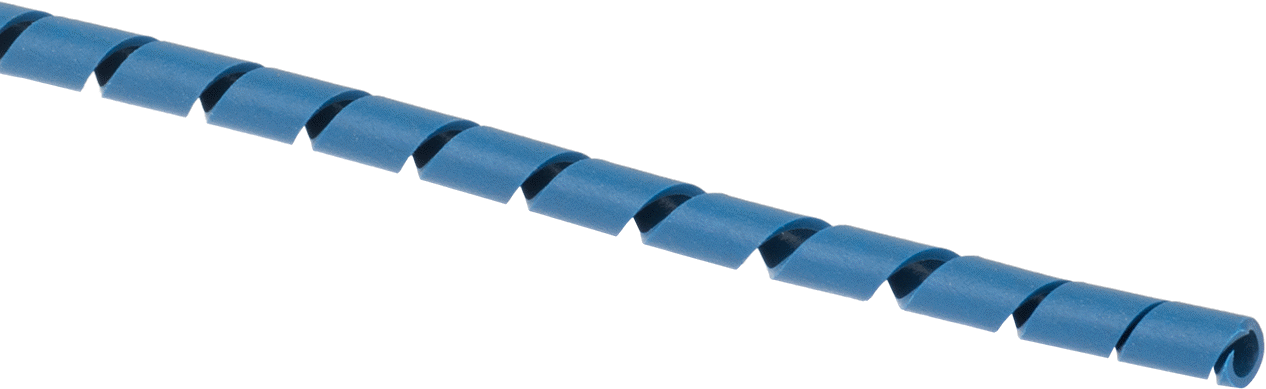 Metal ile Tespit Edilebilir Spiral Tel Kılıf, 1/8" ID, 3/4" Genişletilmiş İç Çap, 5/32" OD, 10 Fit Uzunluk