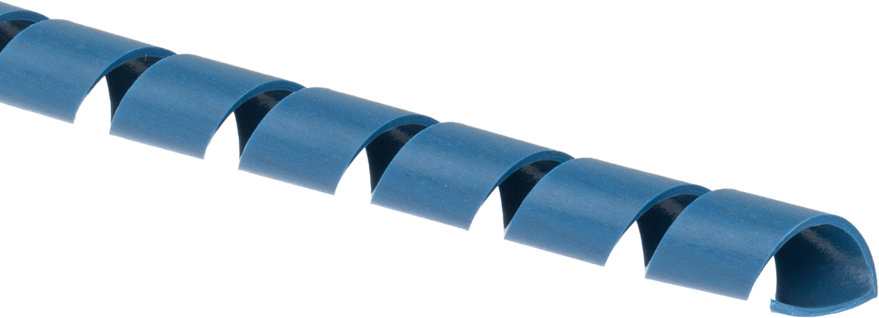 Metal ile Tespit Edilebilir Spiral Tel Kılıf, 5/16" ID, 3-15/16" Genişletilmiş İç Çap, 3/8" OD, 10 Fit Uzunluk