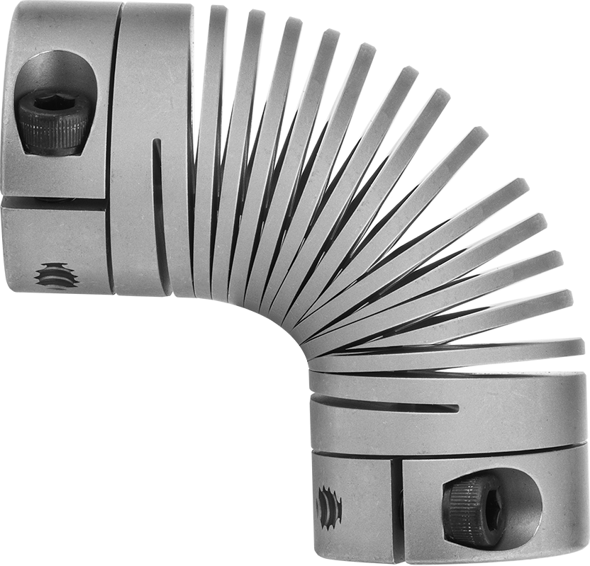 17-4 PH Paslanmaz Çelik Sabit Hızlı Tek U-Eklem, 90 Derece Maksimum Açı, 1/4“ Çap x 3/8” Derinlikli Mil için
