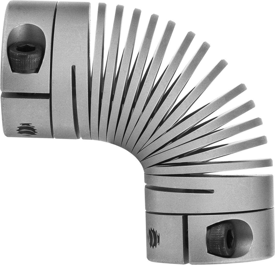 17-4 PH Paslanmaz Çelik Sabit Hızlı Tek U-Eklem, 90 Derece Maksimum Açı, 1/2“ Çap x 9/16” Derinlikte Mil için