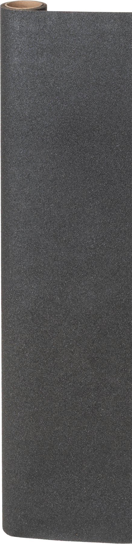 Kaymaz Bant, Aşındırıcı, Rulo, 48" Genişlik x 15 Fit Uzunluk, Siyah