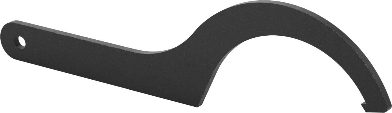 Yan Taraftaki Yivler için Kanca Anahtarı, 9-1/16“ ila 9-41/64” Çap için