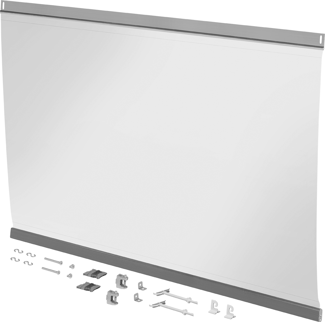 Esnek Koruyucu Panel, Asma, 36“ Yükseklik x 54” Genişlik