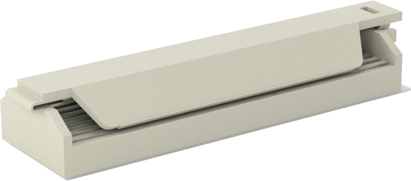 Yapışkan Arka Yüzlü Kablo Tutucu, 1/4" Maksimum Demet Çapı için, 3-3/8" Toplam Uzunluk