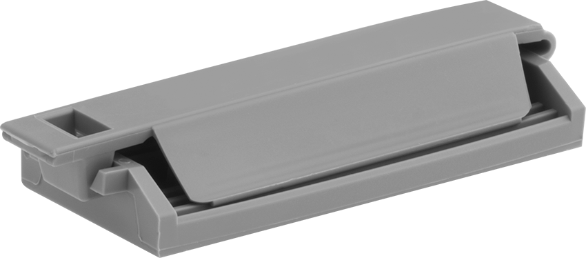 Yapışkan Arka Yüzlü Kablo Tutucu, 1/4" Maksimum Demet Çapı için, 2-1/4" Toplam Uzunluk