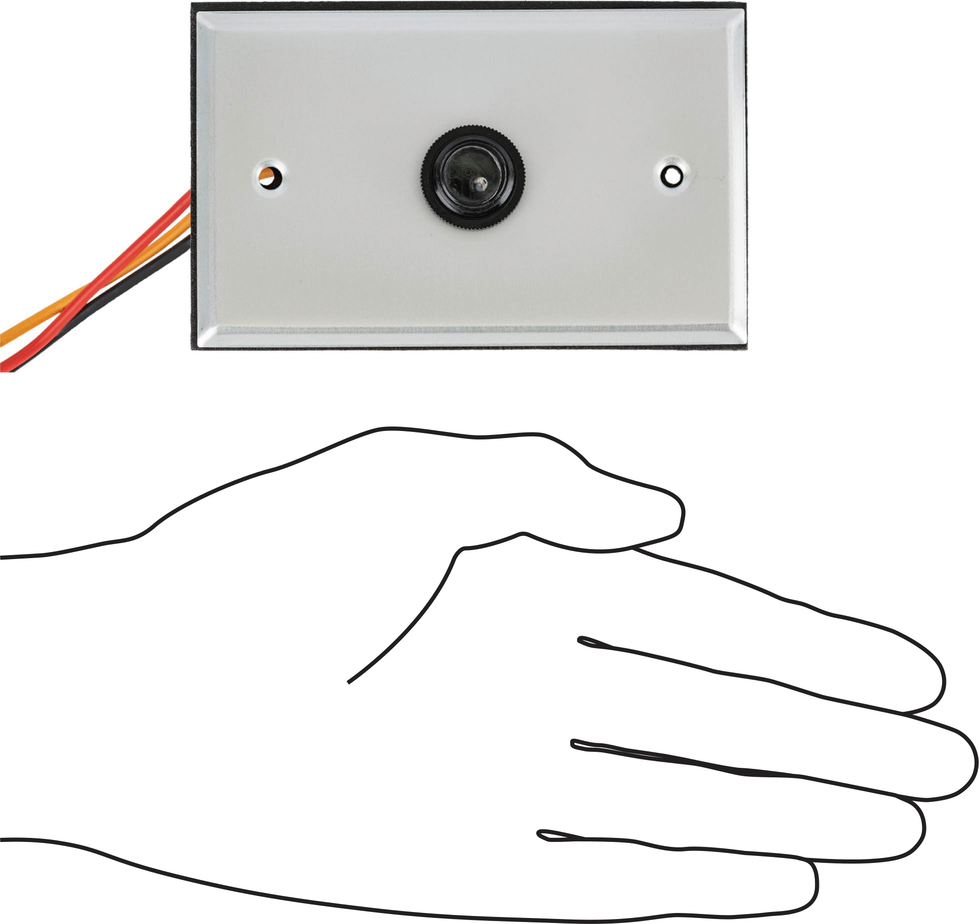 Işık Algılayıcı Işık Kontrolü, Priz Kutusu Montajı, 12 V DC Giriş