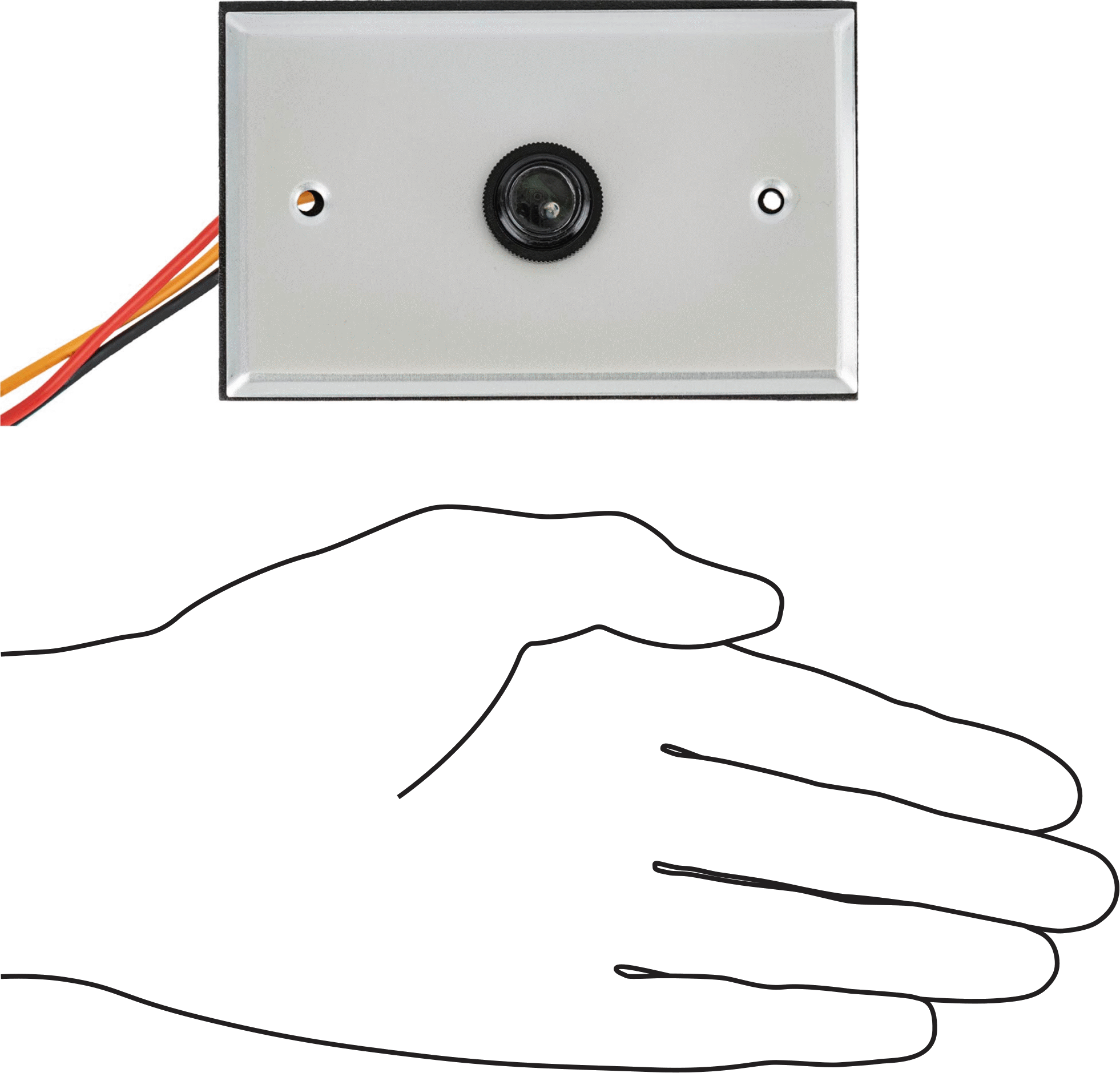 Işık Algılayıcı Işık Kontrolü, Priz Kutusu Montajı, 24 V AC Giriş