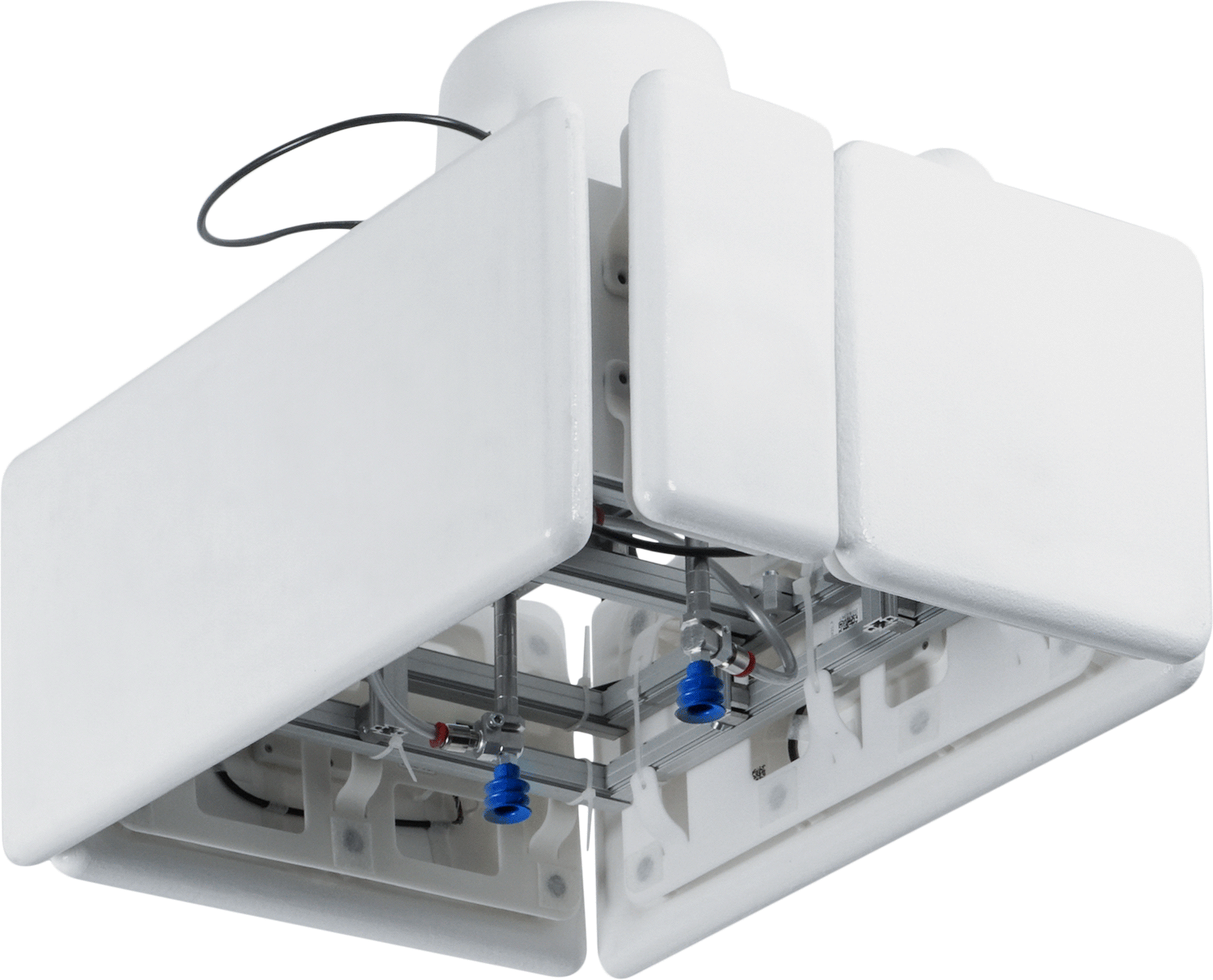 Padding Installed on a Vacuum Lifter