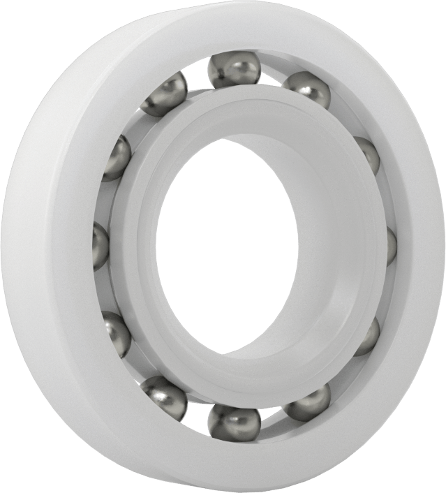 Kuru Çalışan Bilyalı Rulman, Anma Numarası R12, 3/4" Mil Çapı için