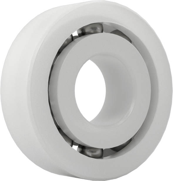 Kuru Çalışan Bilyalı Rulman, Anma Numarası R4, 1/4" Mil Çapı için